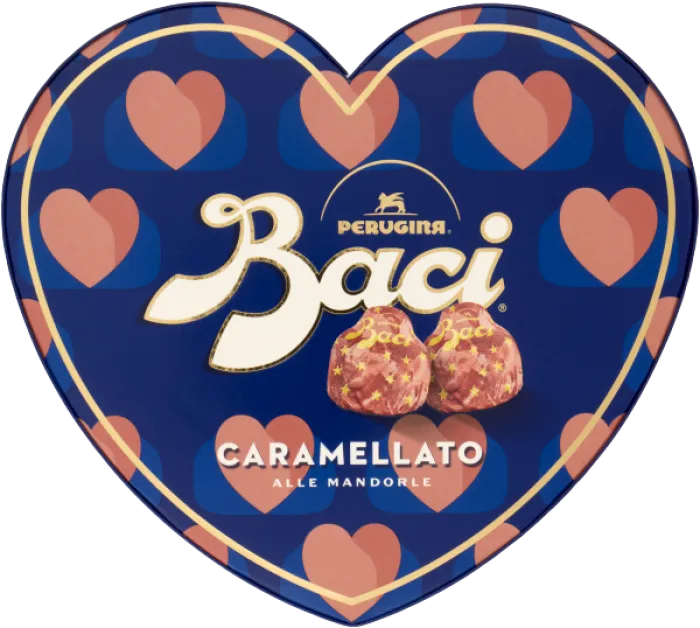 Perugina Baci cuore caramelato 100g