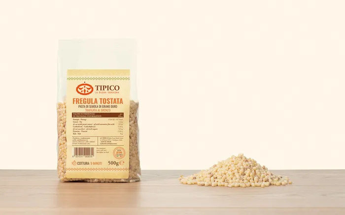 Tipico cestovinové guličky Fregula tostata 500g