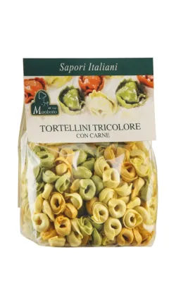 Marabotto Tortellini 3 - farebné s mäsom 500g thumbnail-1