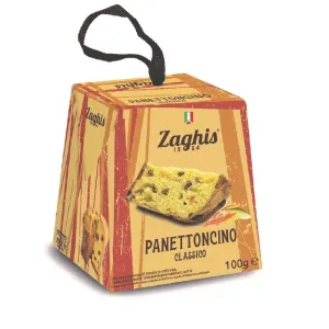 Zaghis Panettoncino klasické s hrozienkami 100g