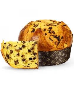 Zaghis Panettone s kúskami karamelovej čokolády s kávovým krémom so ženšenom a ginom 800g thumbnail-2