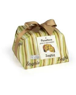 Zaghis Panettone s Hruškou a Čokoládou 750g thumbnail-2