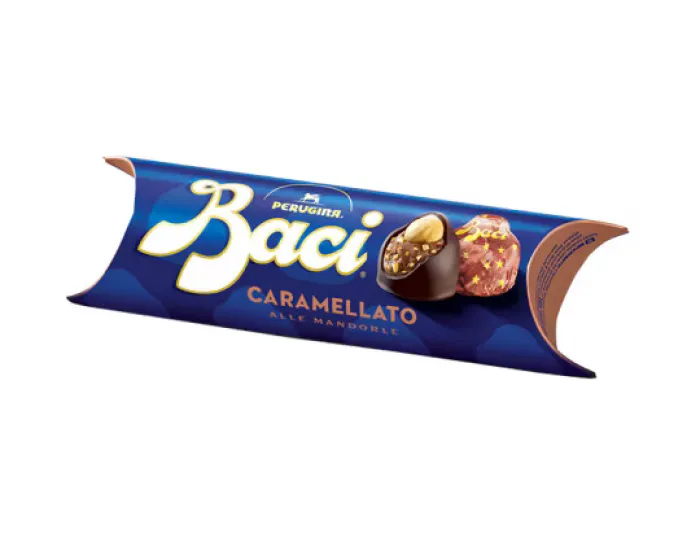 Perugina Baci pralinky Caramellato v tube 37,5g