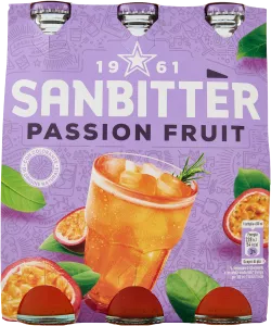 Sanbitter nealkoholický aperitív Passion Fruit 3x0,2l thumbnail-1