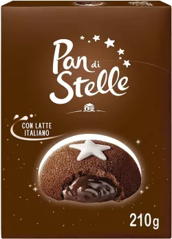 Pan di Stelle čokoládové koláčiky s čokoládovým krémom 210g thumbnail-1