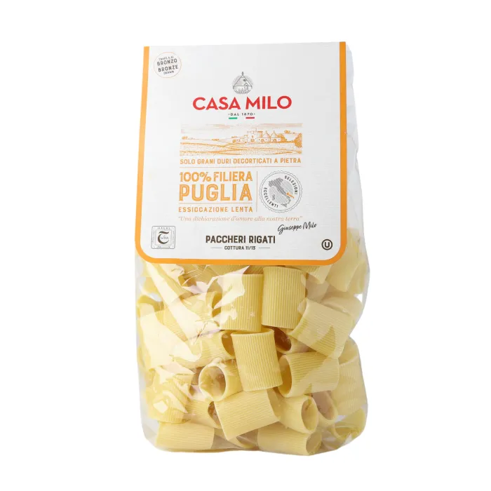 Casa Milo Paccheri Rigati 500g