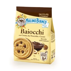 Mulino Bianco Baiocchi s lieskovcovo-kakaovým krémom 260g