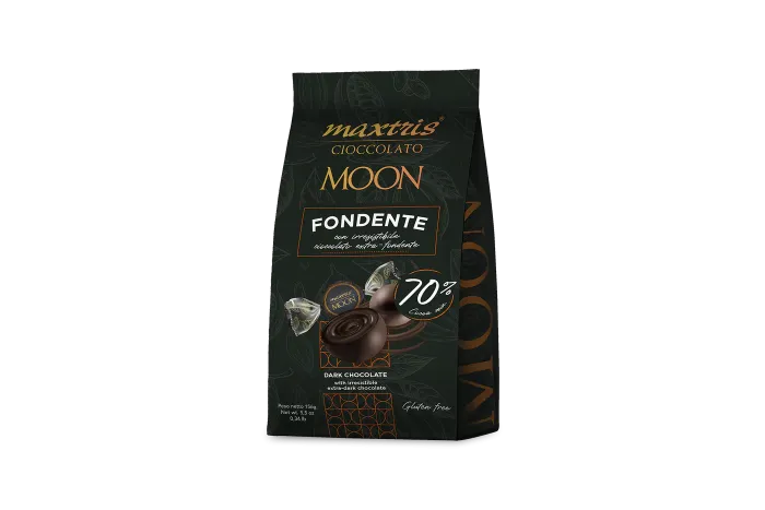 Maxtris Moon pralinky z tmavej čokolády s čokoládovou náplňou 156g